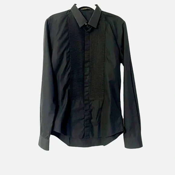Louis Vuitton | Shirts | Louis Vuitton Paris Black Button Up Formal Business Pleat Front Shirt Men 4 L | Poshmark Louis Vuitton | Shirts | Louis Vuitton Paris Black Button Up Formal Business Pleat Front Shirt Men 4 L | Poshmark